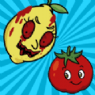 Scary Fruit Lemon and Tomato